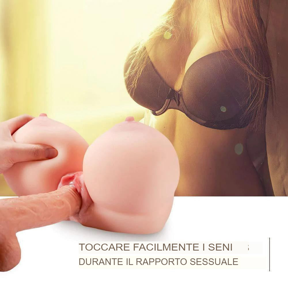 Masturbatore ultra realistico per seno e vagina 2,3 KG
