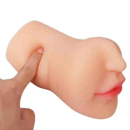Masturbador Masculino Realístico 3 em 1 Lindsey - prazervip