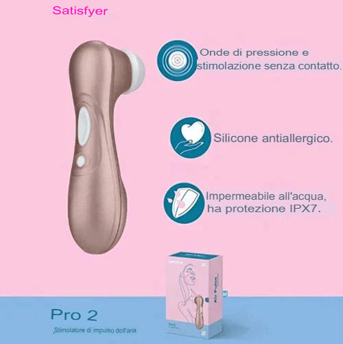 Satisfyer PRO 2 VIBRAZIONI Sucker - Stimolatore e vibratore per succhiare il clitoride