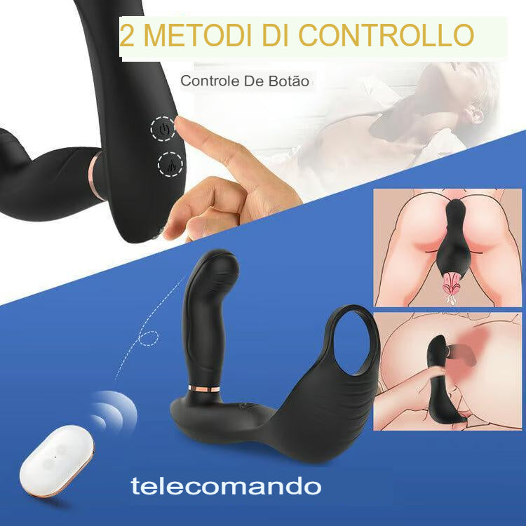 Vibratore 4 in 1 - Delirio anale