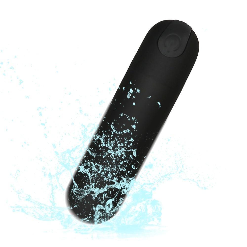 Mini Vibrador e Estimulador Bullet com 10 Velocidades Intensas - prazervip