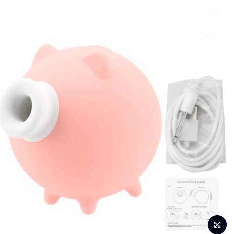 Porquinho - Vibrador Sugador de Clitóris - prazervip