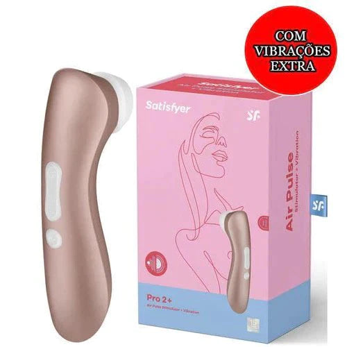 Sugador Satisfyer PRO 2 VIBRATIONS - Estimulador Sugador de Clitóris e Vibrador - prazervip