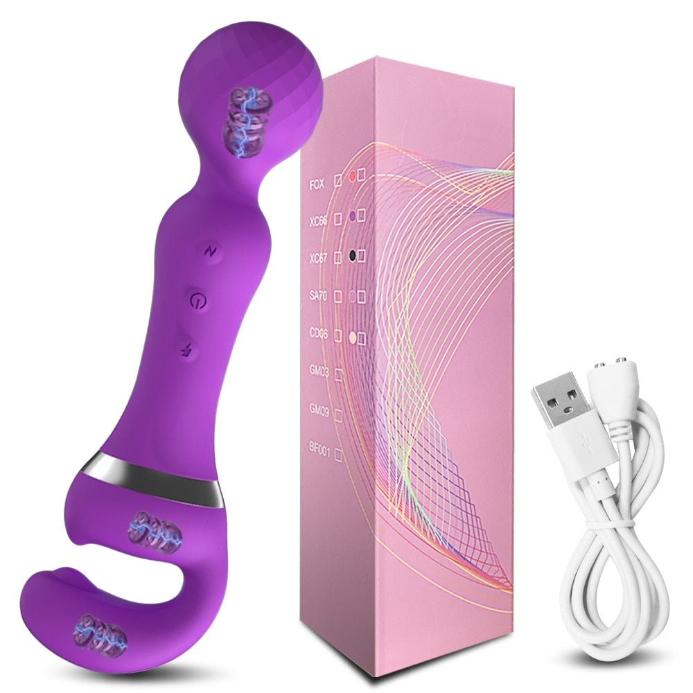 Vibrador Varinha Estimuladora de Clitoris e Ponto G - prazervip