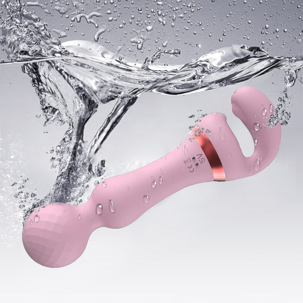 Vibrador Varinha Estimuladora de Clitoris e Ponto G - prazervip