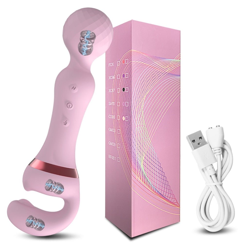 Vibrador Varinha Estimuladora de Clitoris e Ponto G - prazervip