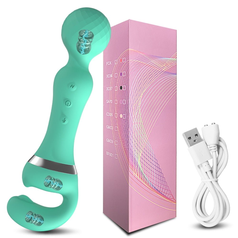 Vibrador Varinha Estimuladora de Clitoris e Ponto G - prazervip